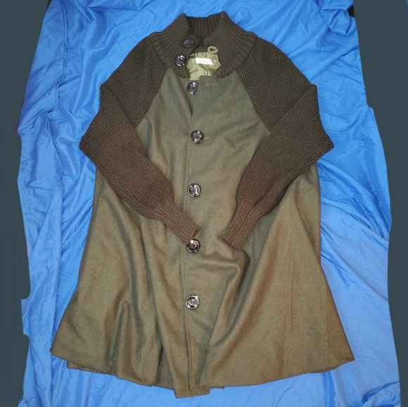 Jackets & Blazers - NWOT Swing Coat-two toned green xl 1x